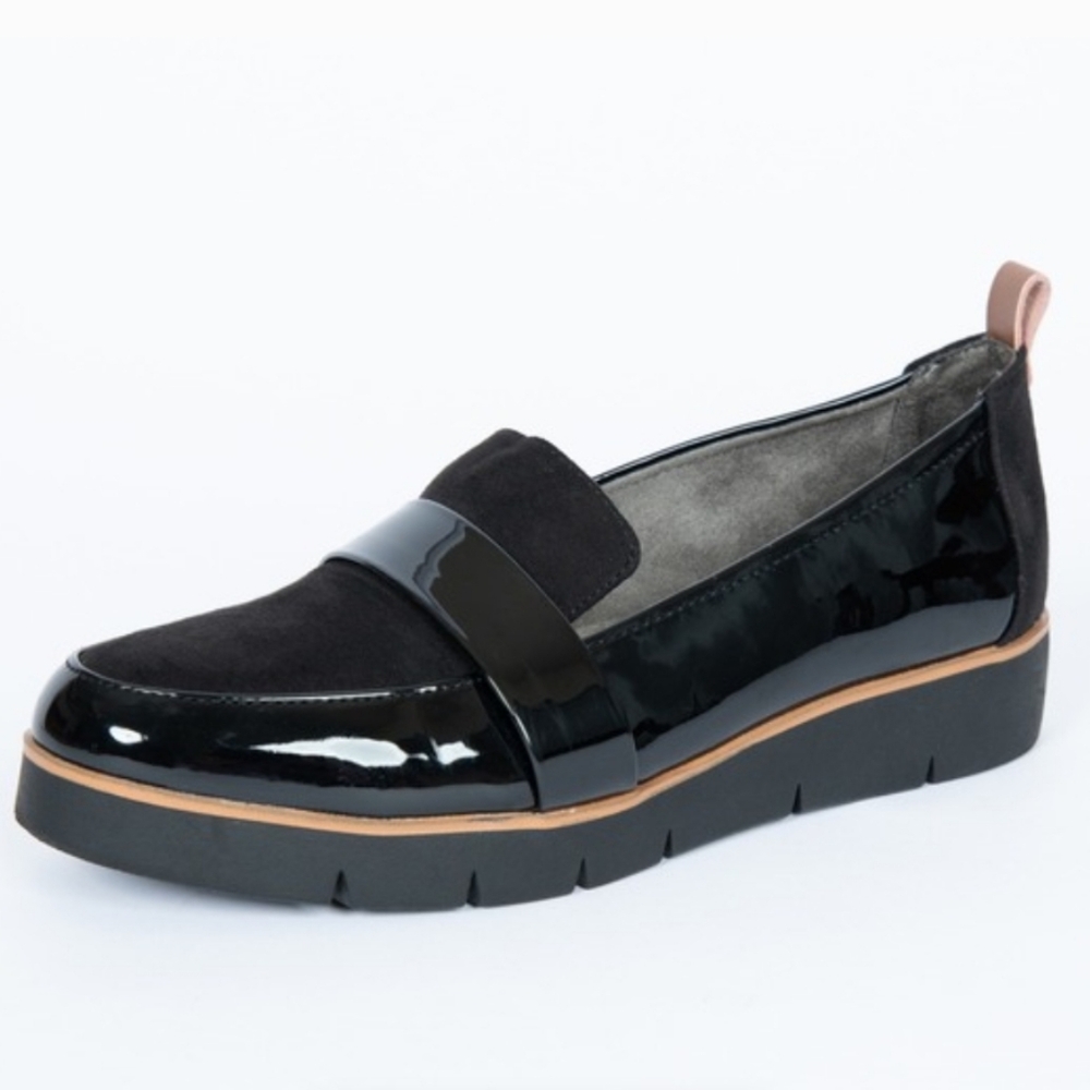 Dr. Scholls Black Sip On Loafers Sz 10 Like NEW condition